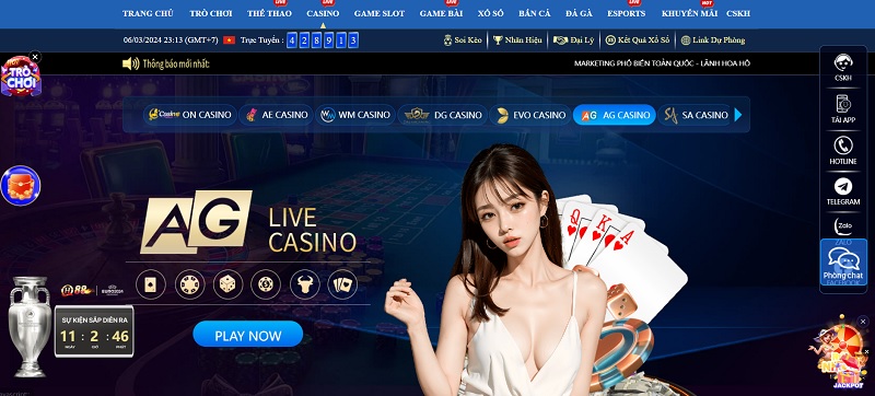 Casino Hq88 Chất Lượng, Đa Dạng Sảnh Cho Bạn Chọn Lựa