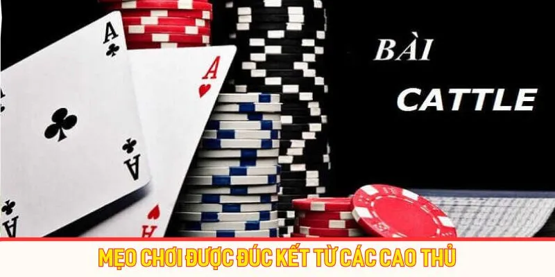 Mẹo chơi được đúc kết từ các cao thủ