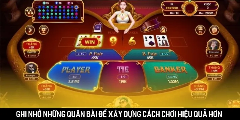 Ghi nhớ những quân bài để xây dựng cách chơi hiệu quả hơn